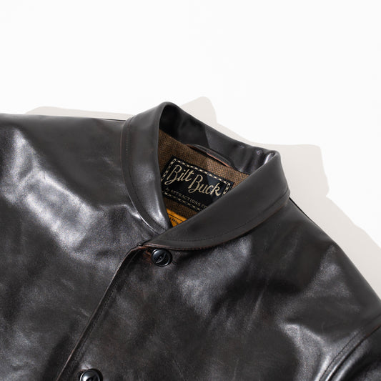 OM別注_888 Horsehide Cossack Jacket BLACK