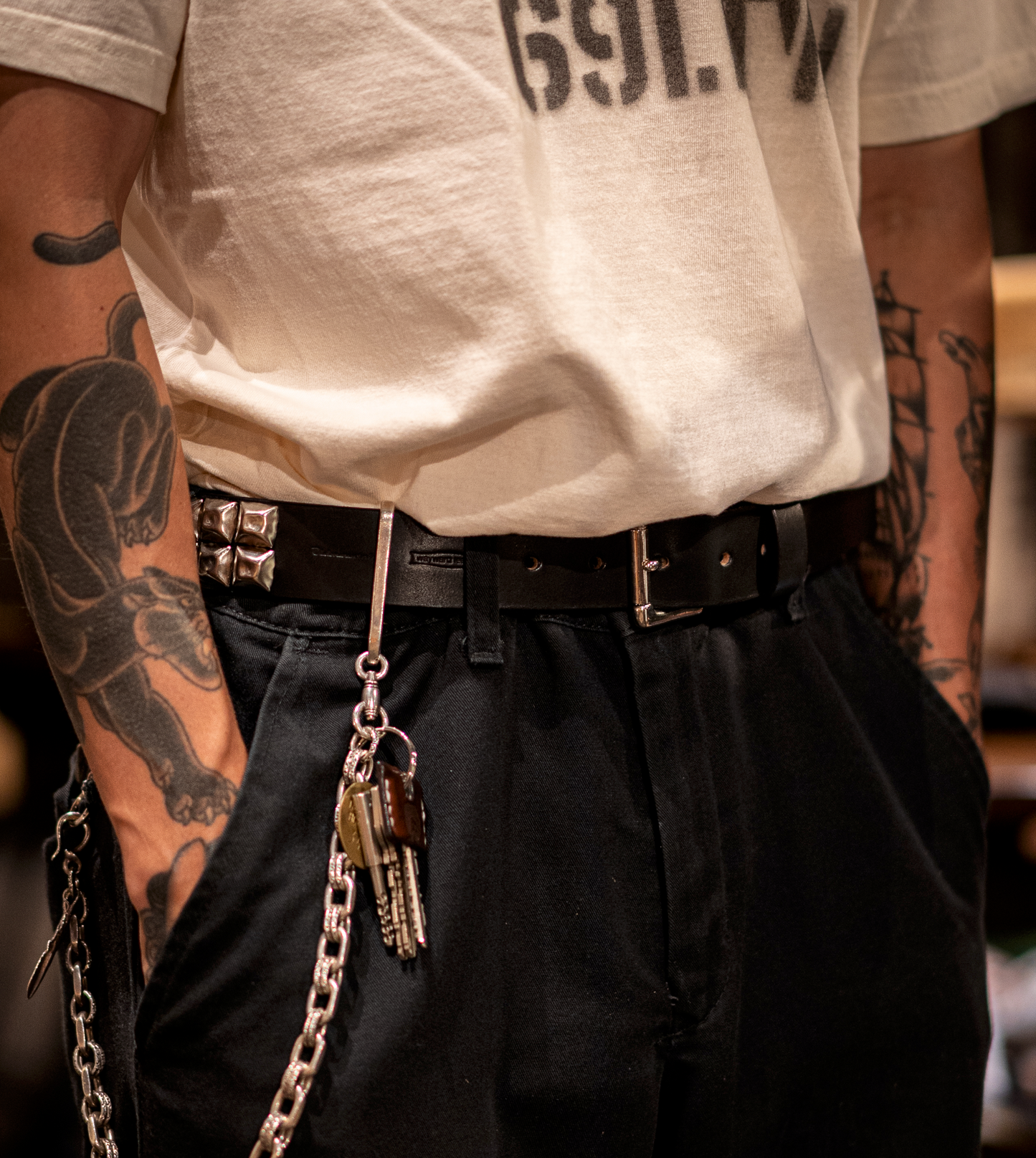 STUDS BELT dbl