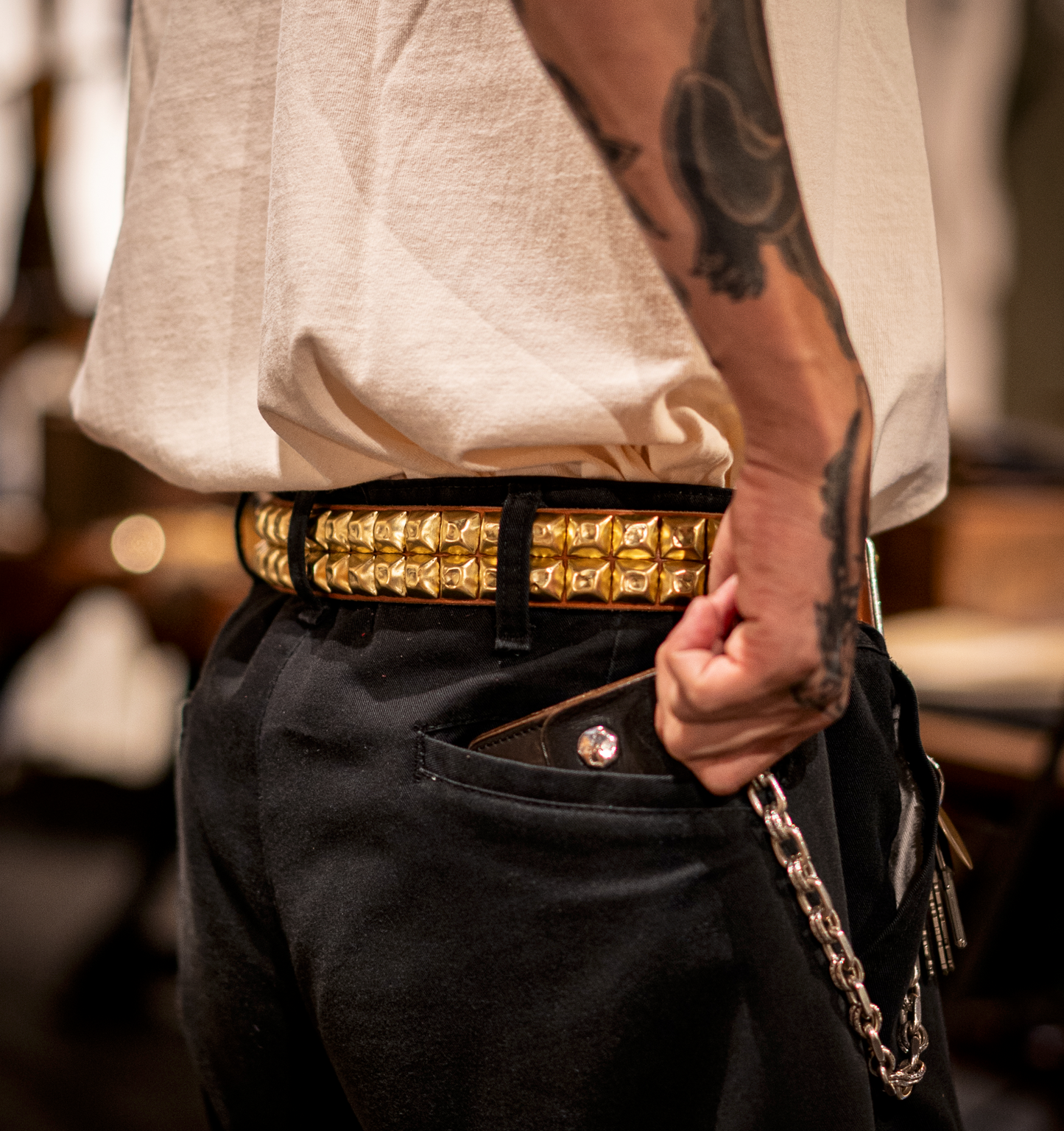 STUDS BELT dbl