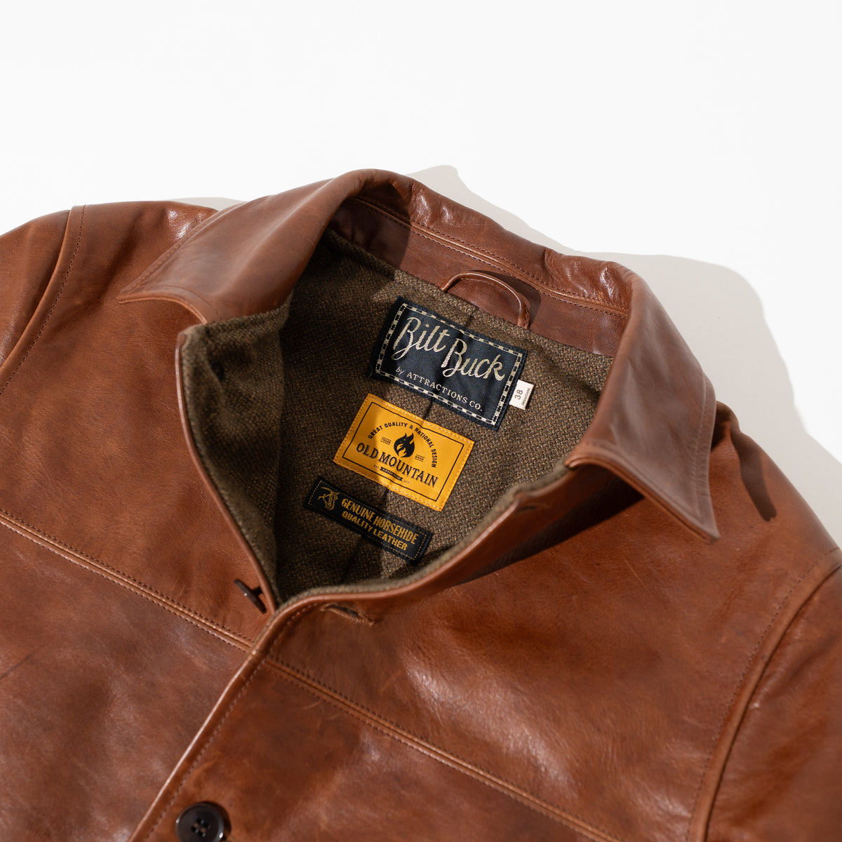 OM別注_378 Horsehide Royal Half BROWN