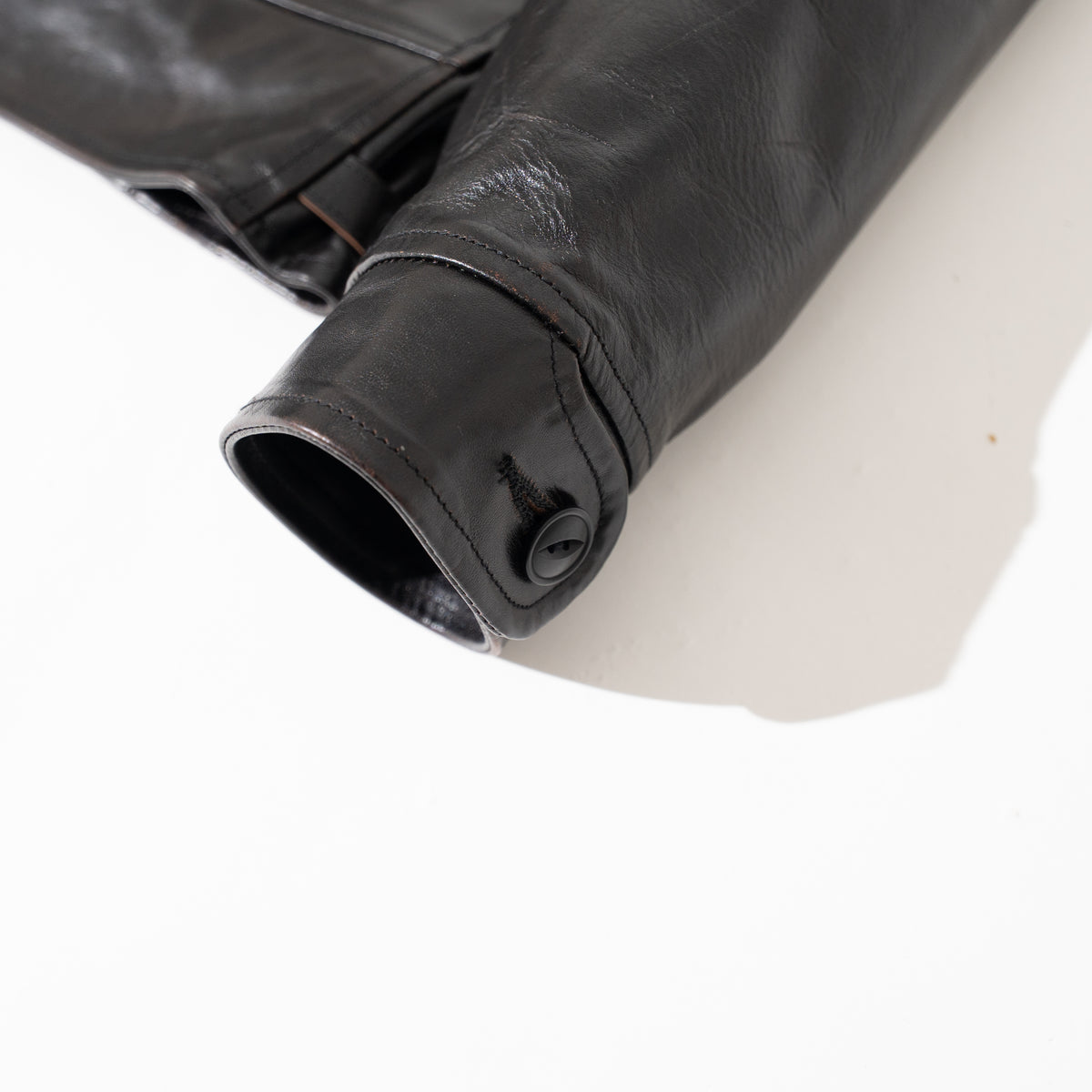 OM別注_888 Horsehide Cossack Jacket BLACK