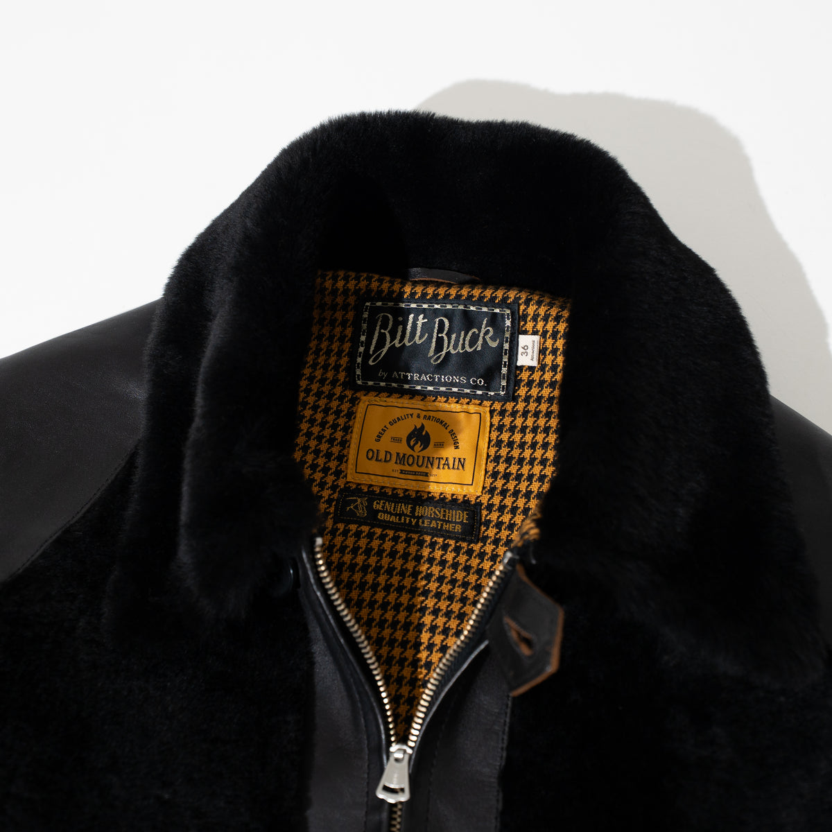 OM別注_500 Grizzly Jacket BLACK