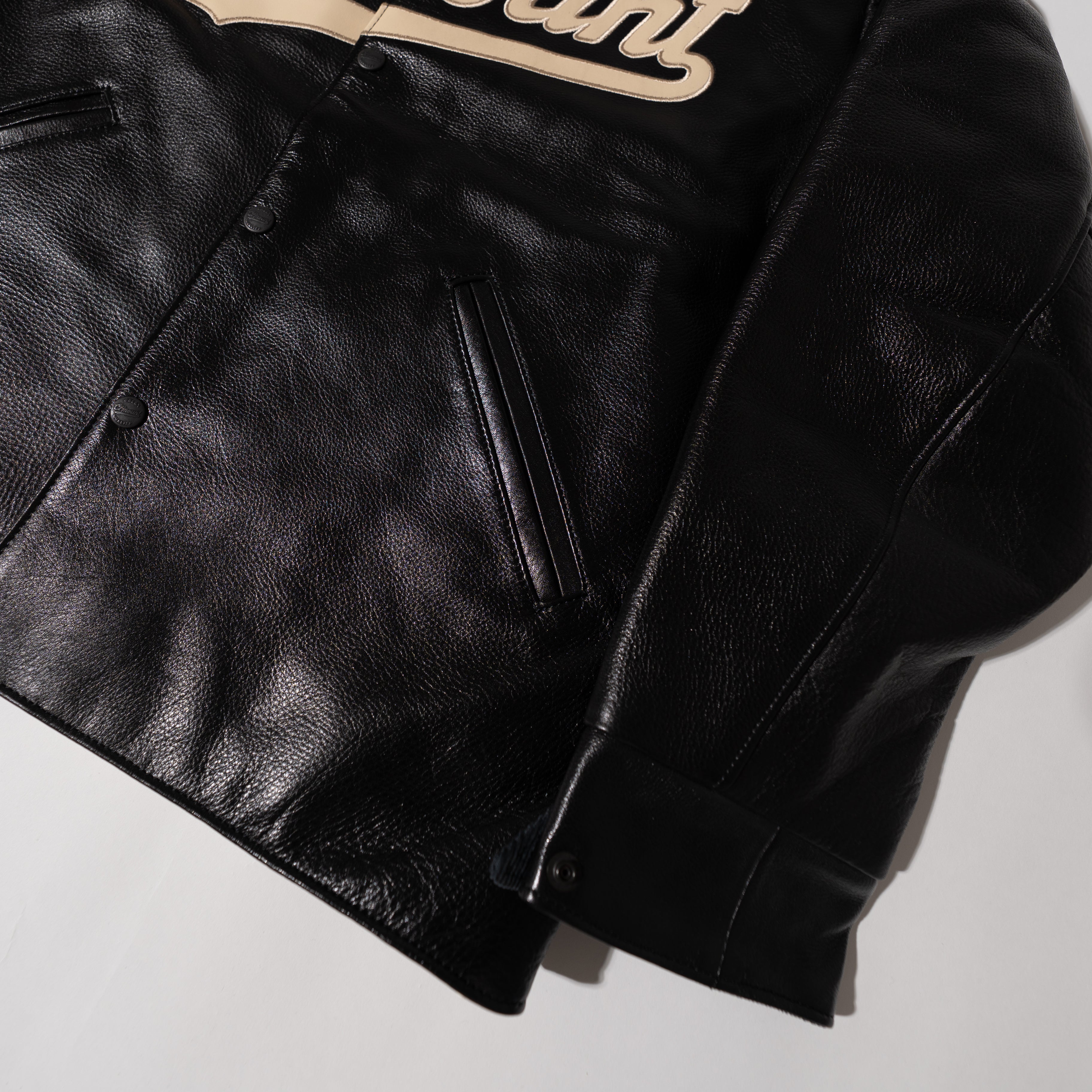 Ol mount - LEATHER COACH JACKET – OLD MOUNTAIN