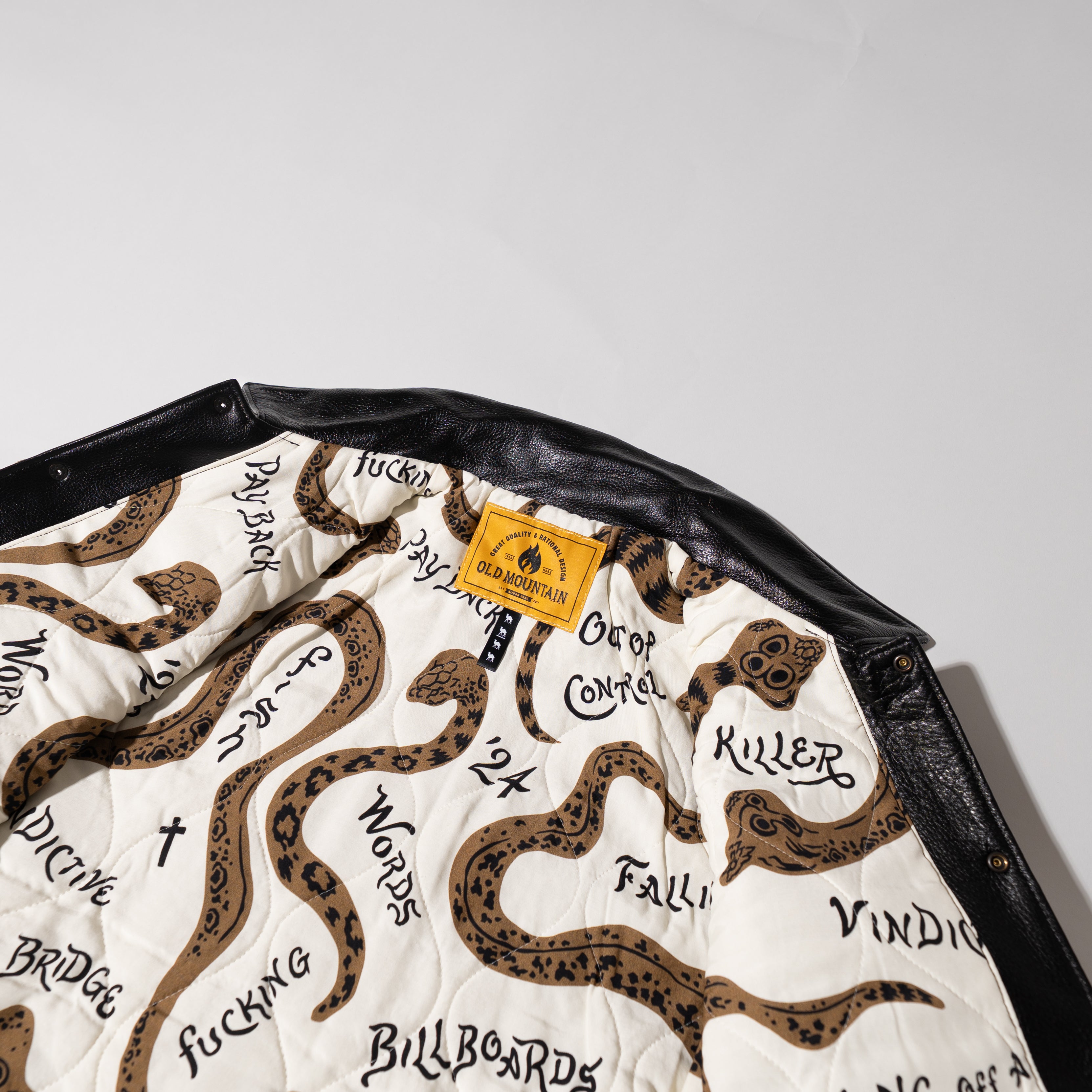 Ol mount - LEATHER COACH JACKET – OLD MOUNTAIN