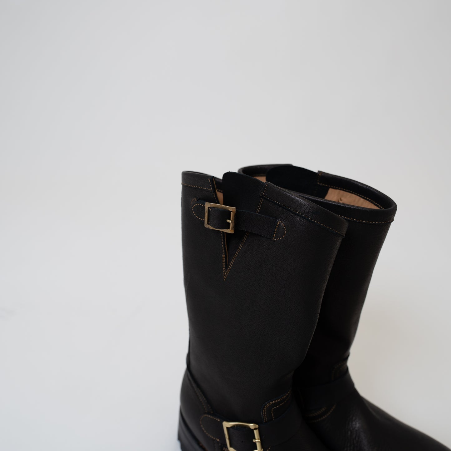 ENGINIEER BOOTS CAMEL LEATHER