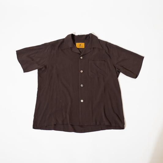 Rayon camp collar shirt
