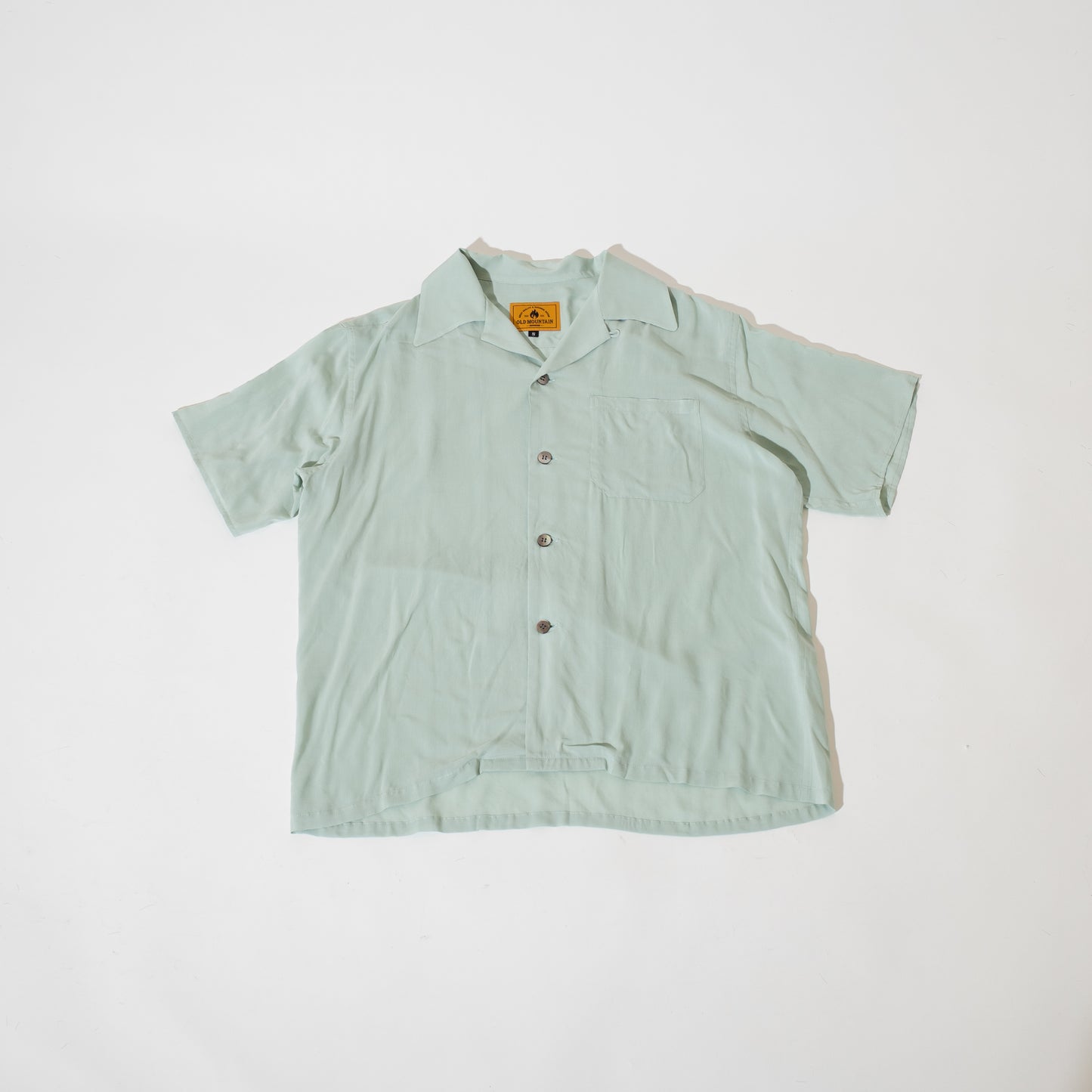 Rayon camp collar shirt