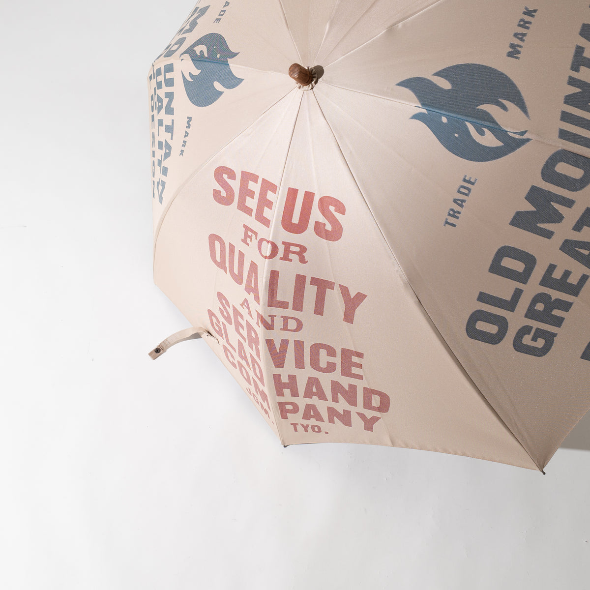 OLD MOUNTAIN x GLADHAND - ADVERTISING UMBRELLA / OMGH6303